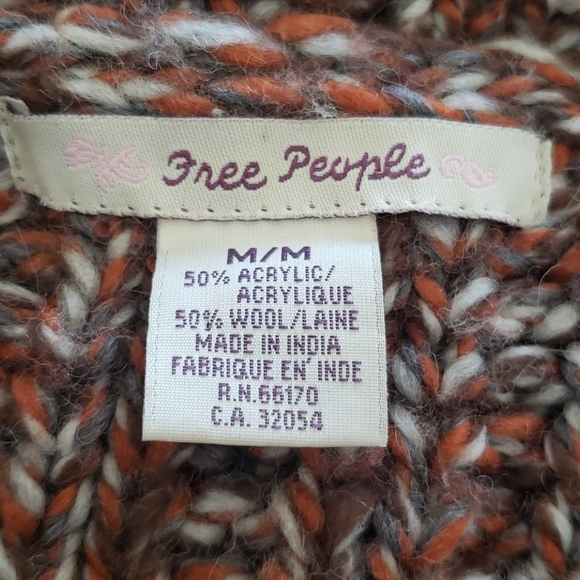 Memorial Day Sale!  Heavy Free People Oversized Sweater Jacket - Picture 5 of 5